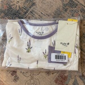Kyte BABY Lavender Floral Matching Set